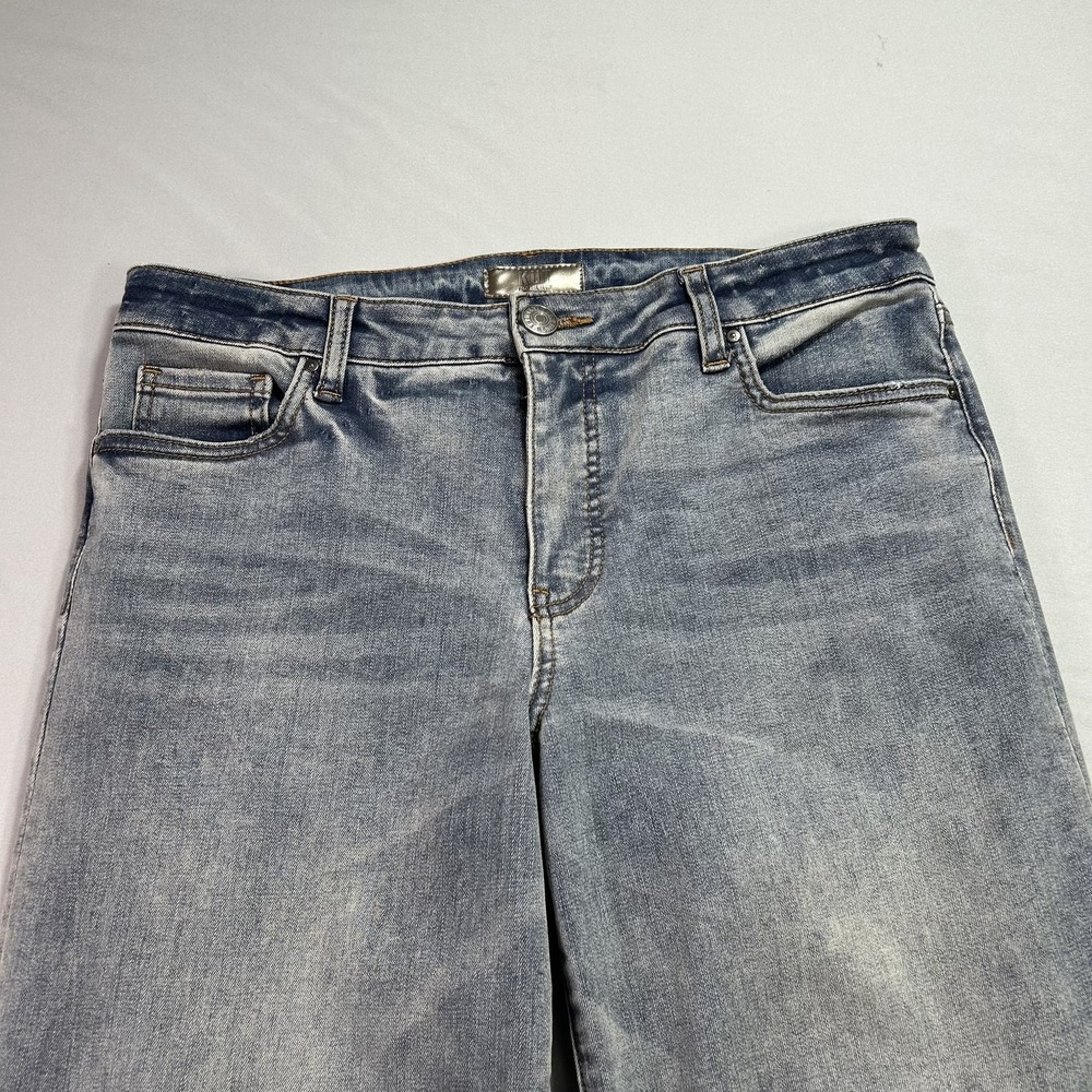 Kut From The Kloth Jeans Womens 8 Charlotte High Rise Fab Ab Culotte Wide Leg De - Picture 3 of 13